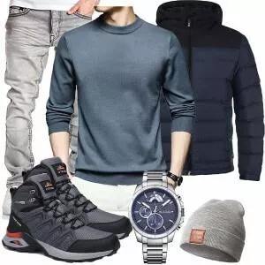 Winter Outfits Winterliches Freizeitoutfit
