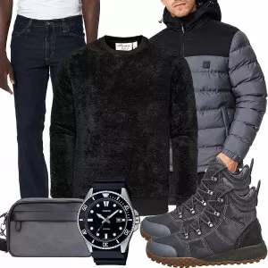Winter Outfits Winterliches Freizeitoutfit