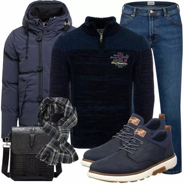 Winter Outfits Kombination für den Winter