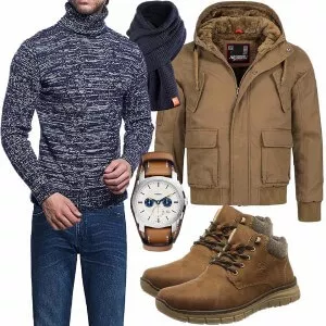 Winter Outfits Warmes Winteroutfit