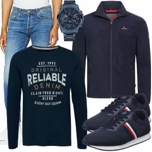 Frühlings Outfits Männer Komplettoutfit