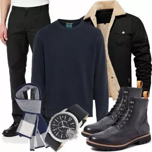 Winter Outfits Stylische Männer Outfit