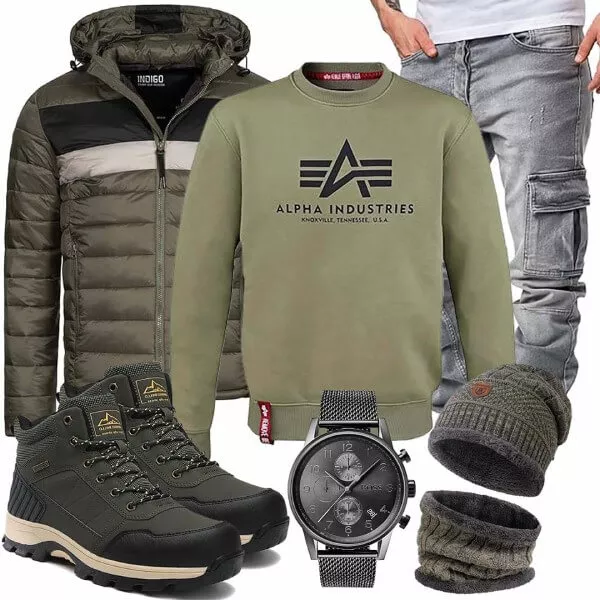 Winter Outfits Outfit für Männer