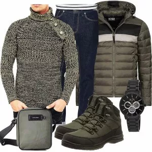 Winter Outfits Stylische Männer Outfit