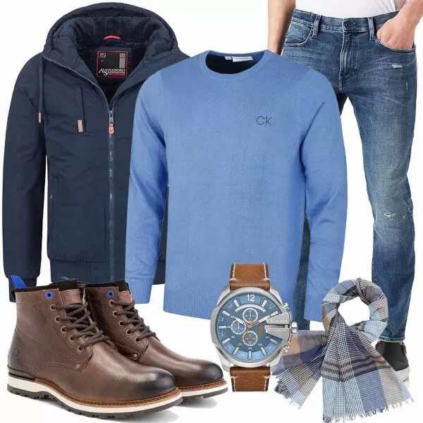 Winter Outfits Stylische Männer Outfit