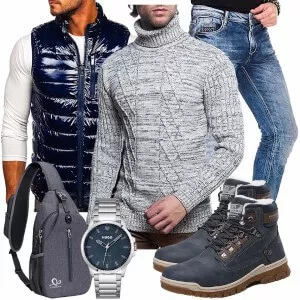 Winter Outfits Alltags Outfit für den Winter