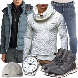 Winter Outfits Stylische Männer Outfit