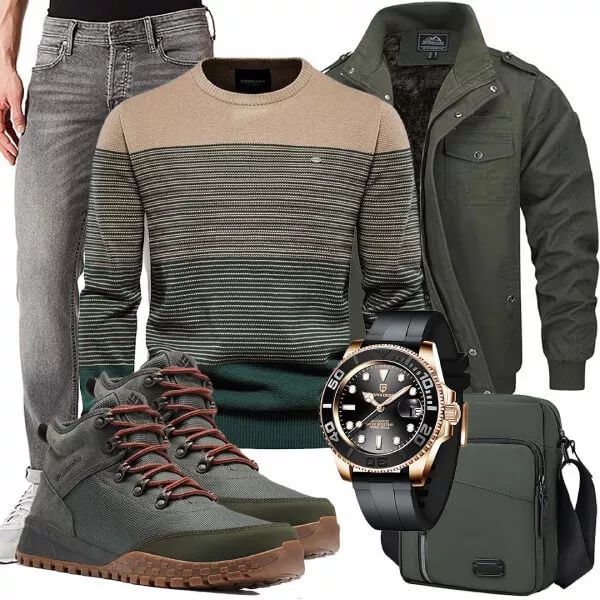 Winter Outfits Stylische Männer Outfit