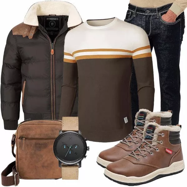 Winter Outfits Alltags Outfit für den Winter