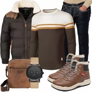 Winter Outfits Alltags Outfit für den Winter