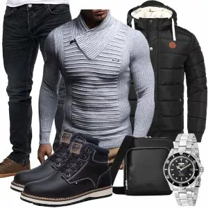 Winter Outfits Herren Winter Outfit