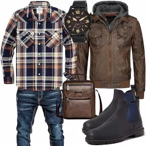 Winter Outfits Winter Style für Herren