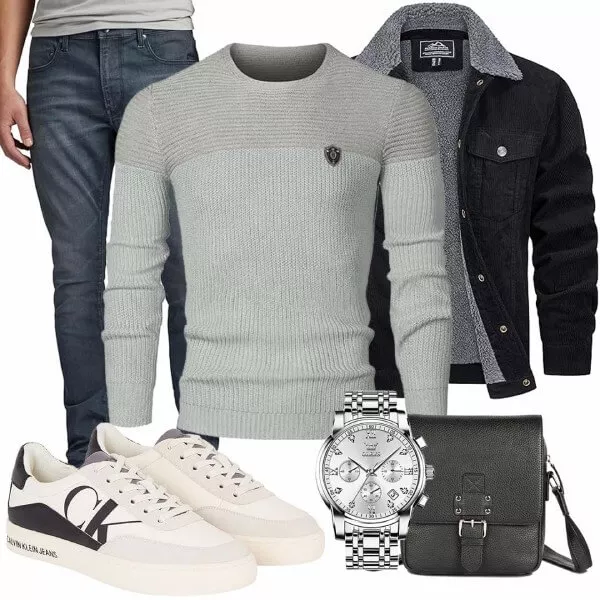Winter Outfits Alltags Outfit für den Winter