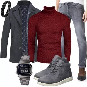 Winter Outfits Stylische Männer Outfit