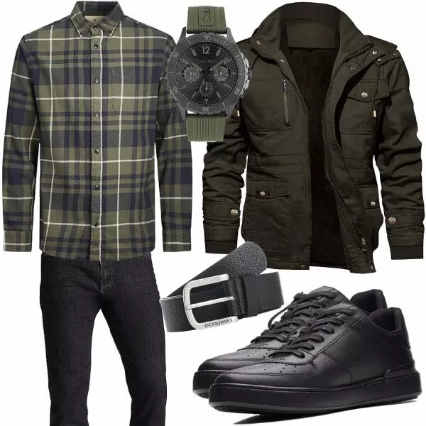 Winter Outfits Stylische Männer Outfit