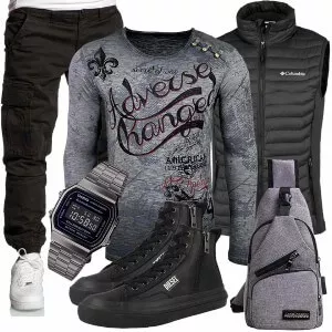 Winter Outfits Männer Komplettoutfit