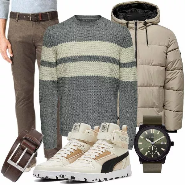 Winter Outfits Winterliches Freizeitoutfit