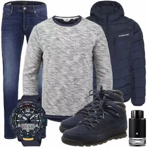 Winter Outfits Winterliches Freizeitoutfit