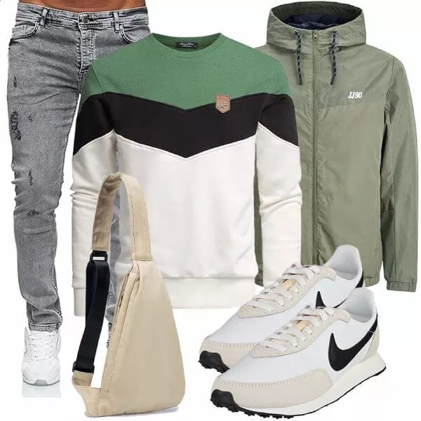 Frühlings Outfits Alltags Outfit für den Frühling