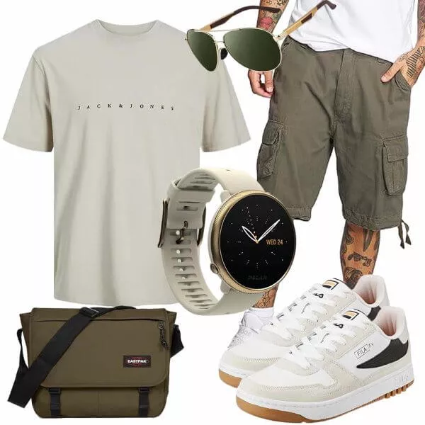 Sommer Outfits Alltags Outfit für den Herren