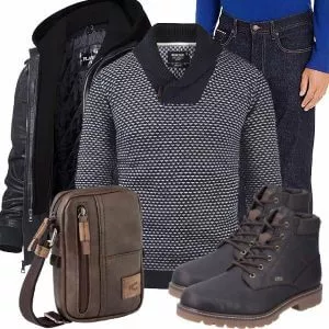 Winter Outfits Komplette Outfit für Herren