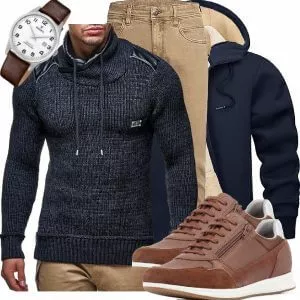Winter Outfits Komplette Outfit für Herren
