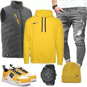 Frühlings Outfits Freizeit Street Style Outfit