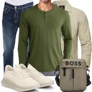 Frühlings Outfits Komplette Outfit für Herren