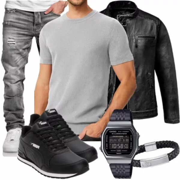 Casual Outfits Herren Komplette Outfit