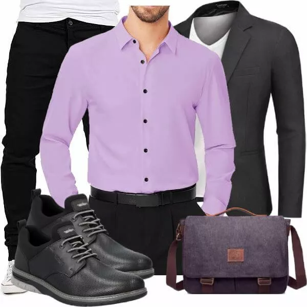 Business Outfits Elegantes Outfit für Herren