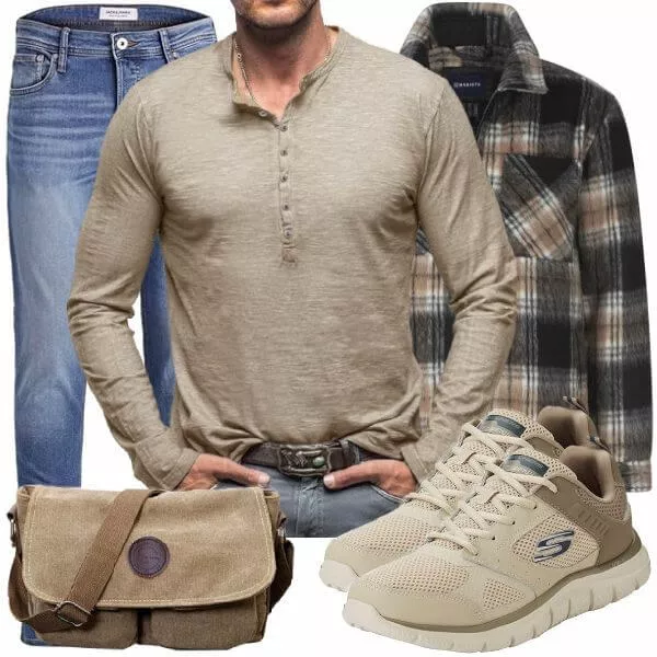 Frühlings Outfits Männer Komplettoutfit