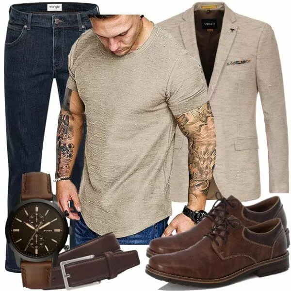 Casual Outfits Komplette Outfit für Herren