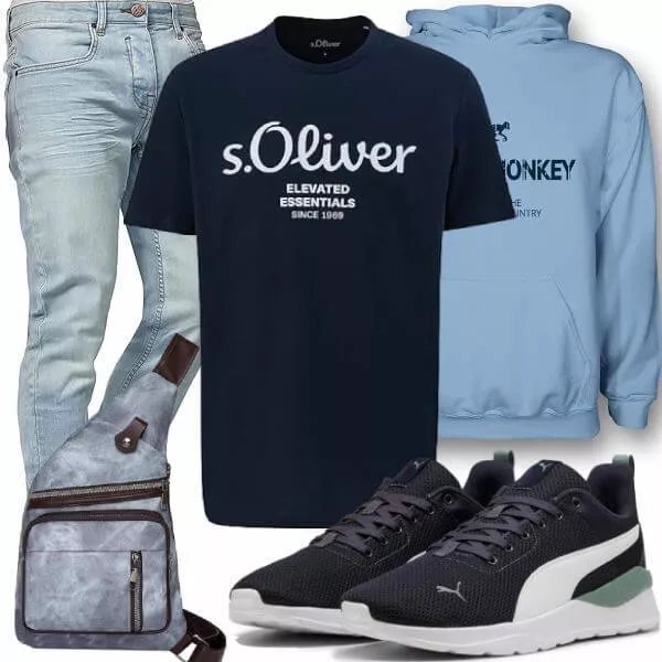 Casual Outfits Herren Komplette Outfit