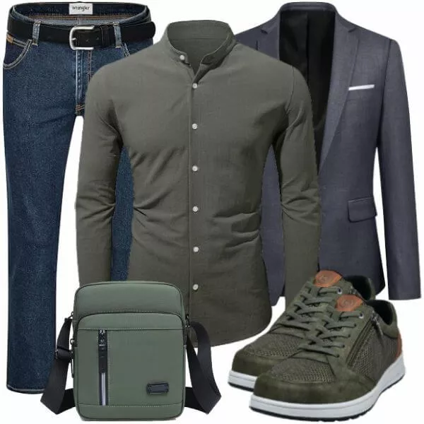 Business Outfits Elegantes Outfit für Herren