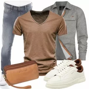 Frühlings Outfits Herren Komplette Outfit