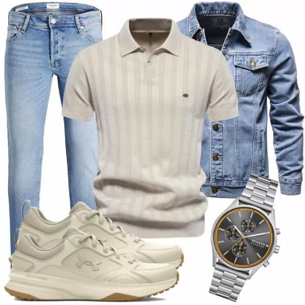 Frühlings Outfits Komplette Outfit für Herren
