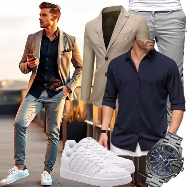 Casual Outfits Männer Komplettoutfit