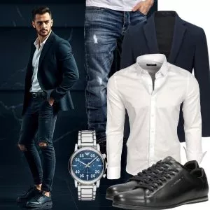 Casual Outfits Herren Komplette Outfit