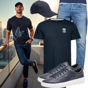 Sommer Outfits Komplette Outfit für Herren