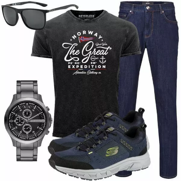 Sommer Outfits Herren Komplette Outfit