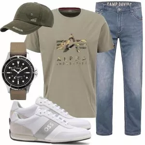 Casual Outfits Herren Komplette Outfit