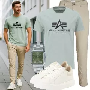 Sommer Outfits Komplette Outfit für Herren