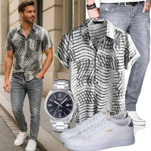 Sommer Outfits Herren Komplette Outfit