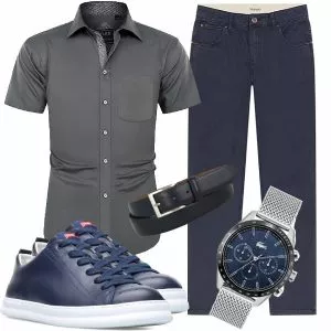 Business Outfits Herren Komplette Outfit