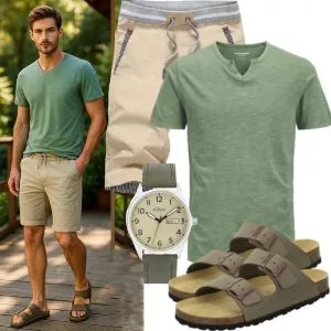 Sommer Outfits Herren Komplette Outfit