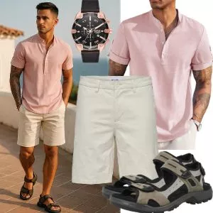 Sommer Outfits Männer Komplettoutfit