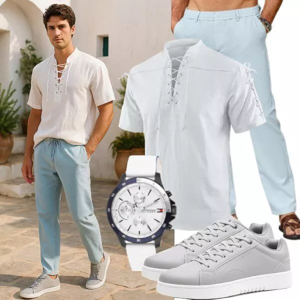 Sommer Outfits Männer Komplettoutfit