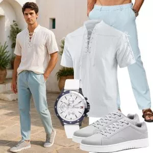 Sommer Outfits Männer Komplettoutfit