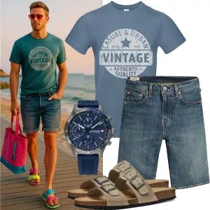 Sommer Outfits Herren Komplette Outfit