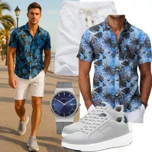 Sommer Outfits Männer Komplettoutfit